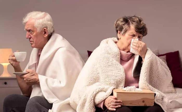 Aumento gripe ancianos