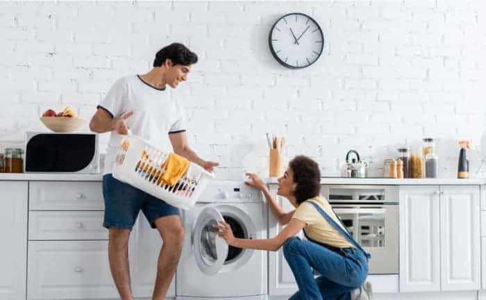 cuando lavar ropa gasto electricidad